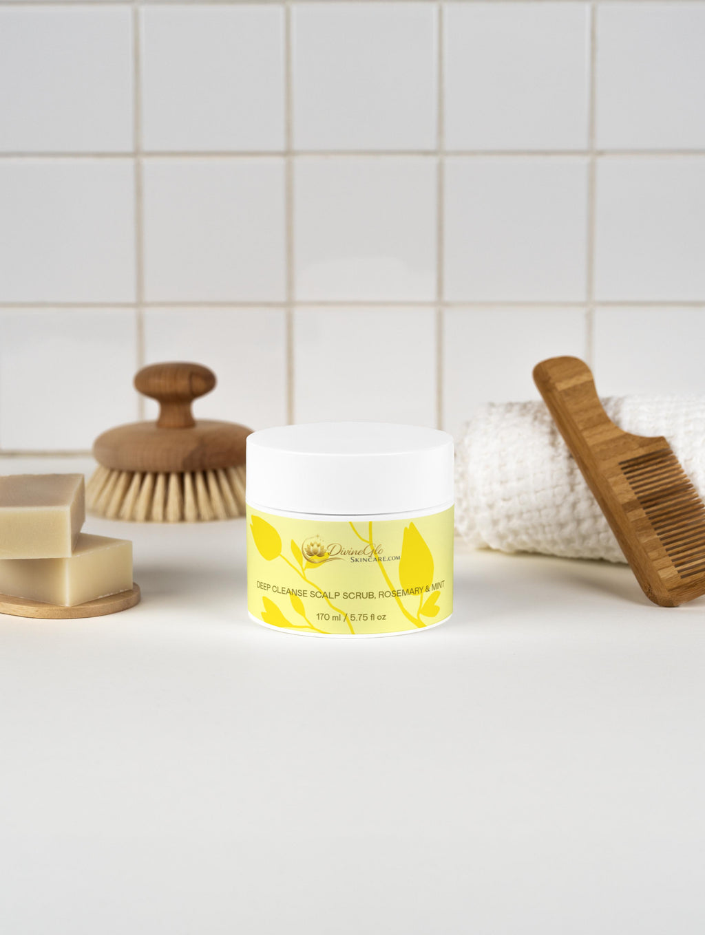 Deep Cleanse Scalp Scrub, Rosemary & Mint